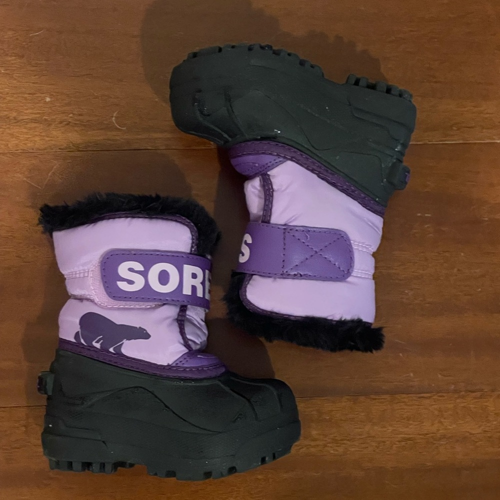 Toddler Size 5 Sorel Winter boots.  Like new! Worn twice.